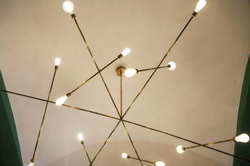 MOGI - Brass pendant lamp by ICI ET LÀ - view 3